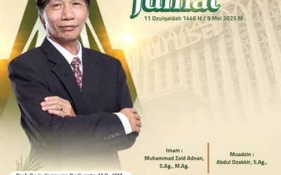 Khutbah Jumat Masjid Walidah Dahlan UNISA Tanggal: Jumat, 10 Mei 2024 Khatib: Prof. Dr. Ir. Gunawan Budiyanto, M.P., IPM., ASEAN.Eng. Tema: Menyikapi Perkembangan Teknologi dan Tantangan Revolusi Industri 4.0 dengan Iman dan Takwa