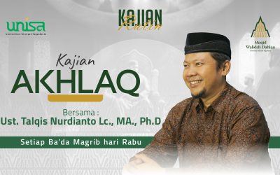 Kajian Akhlaq || Menjaga hubungan silaturahmi dengan saudara || Ustadz Talqis Nurdianto, Lc., MA., Ph.D