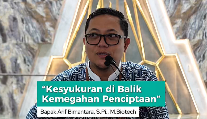 Kuliah Dzuhur UNISA: Kesyukuran di Balik Kemegahan Penciptaan || Arif Bimantara, S.Pi., M.Biotech