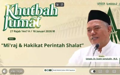 Khutbah Jumat: Mi’raj dan Hakikat Perintah Shalat || Dr. Syakir Jamaludin, M.A.