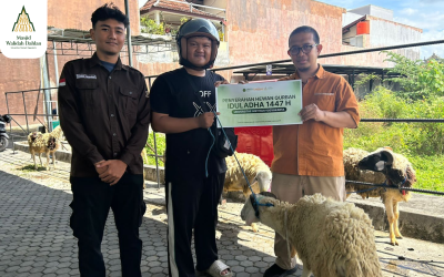 Masjid Walidah Dahlan UNISA Yogyakarta Salurkan 13 Kambing Kurban ke Klinik, Sekolah, dan Komunitas